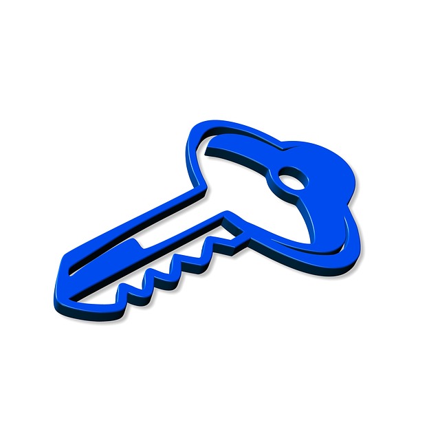 modrý klíč